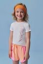 Conjunto de blusa e shorts em malha UV 50+ 96336 Infanti Infantil Menina Conjunto de blusa e shorts em malha UV 50+ 96336 Infanti Infantil Menina