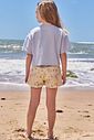 Conjunto de blusa em meia malha e shorts em molecotton 94944 Infanti Infantil Menina Conjunto de blusa em meia malha e shorts em molecotton 94944 Infanti Infantil Menina