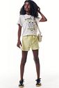 Conjunto de blusa comfy em meia malha e shorts em moletom sem pelúcia 92751 Lilimoon Teen Menina