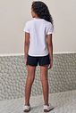 Conjunto de blusa em meia malha e shorts em moletom sem pelúcia 99354 Lilimoon Teen Menina Conjunto de blusa em meia malha e shorts em moletom sem pelúcia 99354 Lilimoon Teen Menina