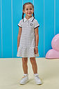 Vestido em cotton fio tinto 95327 Kukiê Infantil Menina Vestido em cotton fio tinto 95327 Kukiê Infantil Menina