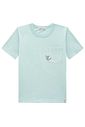 Camiseta em malha mesclada 95653 LucBoo Infantil Menino
