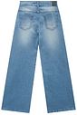 Calça wide leg em jeans com elastano 95001 Vic Teen Menina Calça wide leg em jeans com elastano 95001 Vic Teen Menina