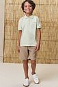 Conjunto de polo em meia malha e bermuda em cotton jeans com elastano 99064 LucBoo Infantil Menino Conjunto de polo em meia malha e bermuda em cotton jeans com elastano 99064 LucBoo Infantil Menino