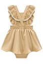 Vestbody em linho com elastano 96209 Infanti Bebê Menina Vestbody em linho com elastano 96209 Infanti Bebê Menina