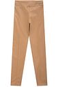 Calça legging em couro sintético e termoskin peluciado 89223 Infanti Infantil Menina