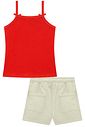Conjunto de regata em canelado liz e shorts em sarja com elastano 95859 Lilimoon Teen Menina Conjunto de regata em canelado liz e shorts em sarja com elastano 95859 Lilimoon Teen Menina