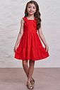 Vestido em laise bordada 98079 Infanti Infantil Menina