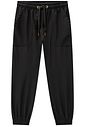Calça jogger em hidronatic supersoft premium com elastano 97060 LucBoo Infantil Menino