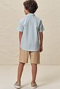 Camisa em linho verano 99008 LucBoo Infantil Menino Camisa em linho verano 99008 LucBoo Infantil Menino