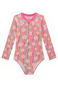 Maiô em malha UV dry com proteção UV 50+ 95674 Infanti Infantil Menina Maiô em malha UV dry com proteção UV 50+ 95674 Infanti Infantil Menina