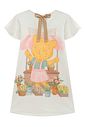 Vestido em malha fresh 94485 Infanti Infantil Menina