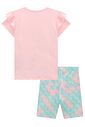 Conjunto de blusa em meia malha e bermuda biker em malha power 98700 Infanti Infantil Menina Conjunto de blusa em meia malha e bermuda biker em malha power 98700 Infanti Infantil Menina