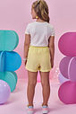 Conjunto de blusa em canelado Liz e shorts em viscose 99423 Kukiê Infantil Menina