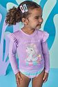 Conjunto de blusa e calcinha em malha UV dry com proteção UV 50+ 98430 Infanti Infantil Menina Conjunto de blusa e calcinha em malha UV dry com proteção UV 50+ 98430 Infanti Infantil Menina