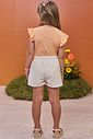 Conjunto de blusa em meia malha e short saia em moletom sem pelúcia 98001 Kukiê Infantil Menina Conjunto de blusa em meia malha e short saia em moletom sem pelúcia 98001 Kukiê Infantil Menina