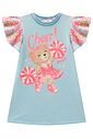 Vestido em molecotton 98351 Kukiê Infantil Menina
