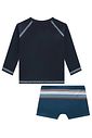 Conjunto de camiseta e sunga em malha UV dry com proteção UV50+ 96066 LucBoo Bebê Menino Conjunto de camiseta e sunga em malha UV dry com proteção UV50+ 96066 LucBoo Bebê Menino