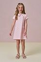 Vestido em fly tech 97168 Infanti Infantil Menina Vestido em fly tech 97168 Infanti Infantil Menina