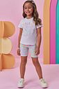 Bermuda biker em molecotton 98733 Kukiê Infantil Menina Bermuda biker em molecotton 98733 Kukiê Infantil Menina