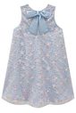 Vestido em tule bordado 98715 Kukiê Infantil Menina