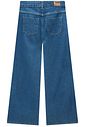 Calça wide leg em jeans 97951 Vic Teen Menina Calça wide leg em jeans 97951 Vic Teen Menina