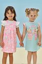 Vestido em malha power 95258 Kukiê Infantil Menina