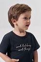 Conjunto de camiseta em meia malha e bermuda em moletom sem pelúcia 95177 Johnny Fox Teen Menino