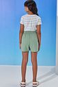 Conjunto de blusa em malha power e short saia em linho com elastano 99109 Vic Teen Menina Conjunto de blusa em malha power e short saia em linho com elastano 99109 Vic Teen Menina