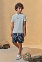 Camiseta em meia malha 96391 Johnny Fox Teen Menino