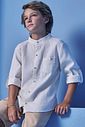 Camisa em linho rustic 98846 Johnny Fox Teen Menino Camisa em linho rustic 98846 Johnny Fox Teen Menino