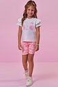 Blusa em meia malha 98038 Kukiê Infantil Menina Blusa em meia malha 98038 Kukiê Infantil Menina