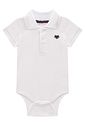 Body polo em piquet com elastano 94846 Johnny Fox Bebê Menino