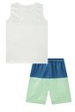 Conjunto de regata em meia malha e bermuda em nylon ergonomic com elastano 94562 LucBoo Infantil Menino Conjunto de regata em meia malha e bermuda em nylon ergonomic com elastano 94562 LucBoo Infantil Menino