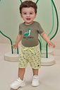 Conjunto de body em cotton com elastano e bermuda em moletom sem pelúcia 99057 LucBoo Bebê Menino Conjunto de body em cotton com elastano e bermuda em moletom sem pelúcia 99057 LucBoo Bebê Menino