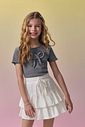 Blusa em canelado liz 94579 Vic Teen Menina