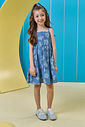 Vestido em jeans 95074 Kukiê Infantil Menina Vestido em jeans 95074 Kukiê Infantil Menina