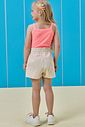 Conjunto de regata em canelado liz e short saia em sarja com elastano 95078 Kukiê Infantil Menina Conjunto de regata em canelado liz e short saia em sarja com elastano 95078 Kukiê Infantil Menina