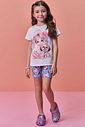 Conjunto de blusa em meia malha e bermuda biker em malha power 98076 Infanti Infantil Menina Conjunto de blusa em meia malha e bermuda biker em malha power 98076 Infanti Infantil Menina