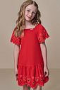 Vestido em cotton 15797 Kukiê Infantil Menina Vestido em cotton 15797 Kukiê Infantil Menina
