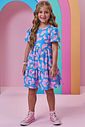 Vestido em malha laise 99636 Kukiê Infantil Menina