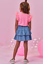 Blusa em meia malha 99431 Kukiê Infantil Menina
