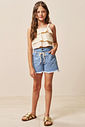 Shorts em jeans 94388 Vic Teen Menina Shorts em jeans 94388 Vic Teen Menina