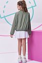 Saia em malha yuki com shorts embutido 96286 Vic Teen Menina Saia em malha yuki com shorts embutido 96286 Vic Teen Menina