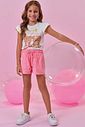 Blusa em meia malha 98056 Kukiê Infantil Menina