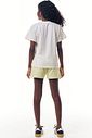 Conjunto de blusa comfy em meia malha e shorts em moletom sem pelúcia 92751 Lilimoon Teen Menina