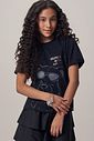 Camiseta comfy em meia malha 98164 Lilimoon Teen Menina