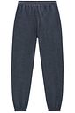 Calça jogger em malha denim com elastano 92661 Johnny Fox Teen Menino Calça jogger em malha denim com elastano 92661 Johnny Fox Teen Menino