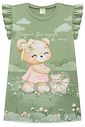 Vestido em meia malha 94492 Infanti Infantil Menina