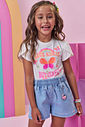 Blusa em meia malha 98039 Kukiê Infantil Menina